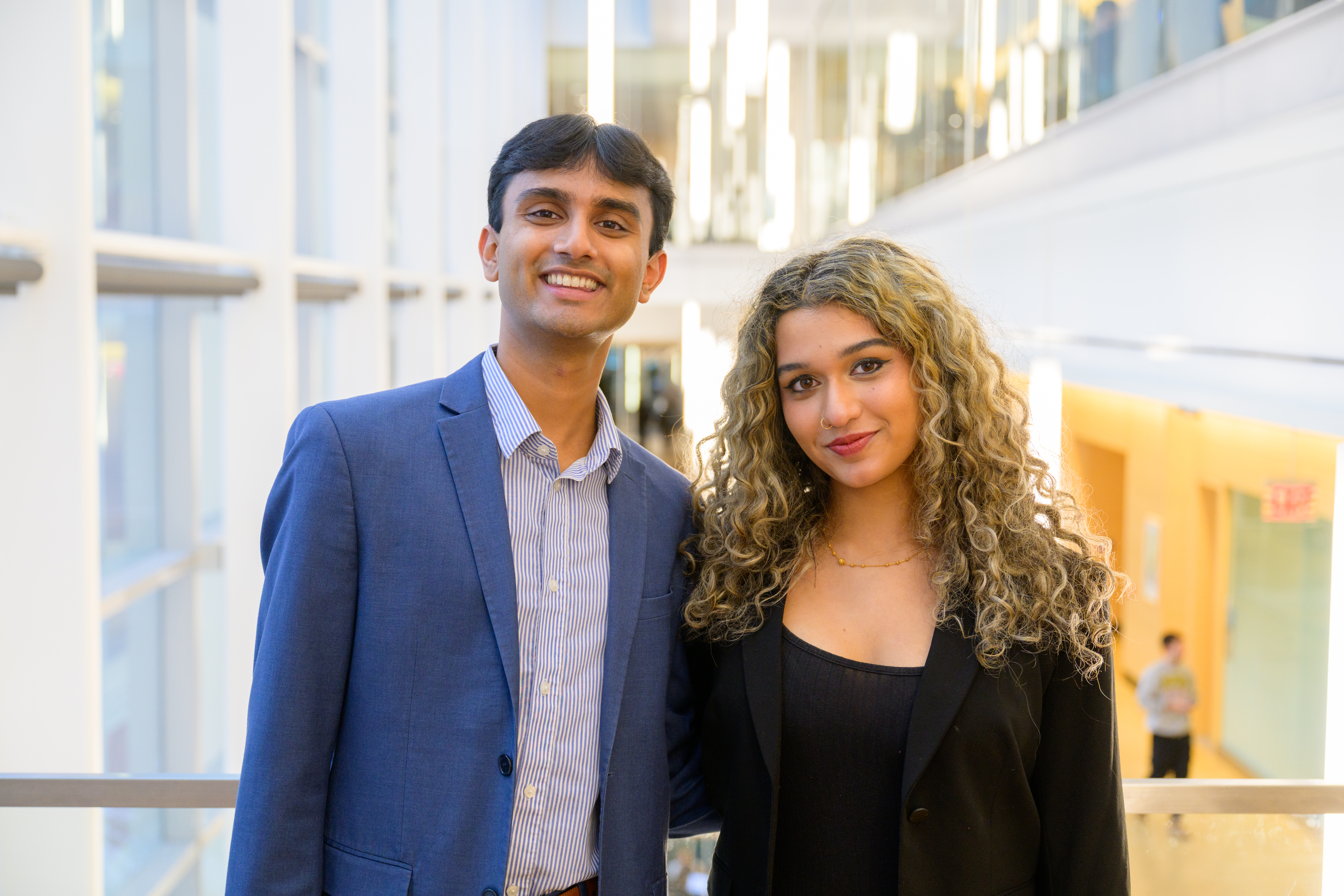 Sreejay Ramakrishnan and Urmi Joglekar, Co-Presidents of APEX Consulting